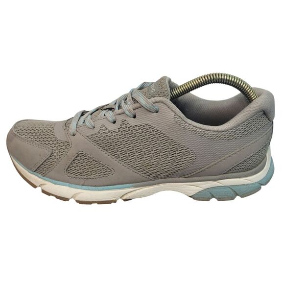 Vionic Womens Tokyo Athletic Shoes Sneakers Gray Blue Lace Up Womens Size 9 - Picture 1 of 12